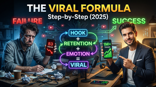 The Simple Formula Behind Every Viral Video (Step-by-Step Breakdown for 2025)