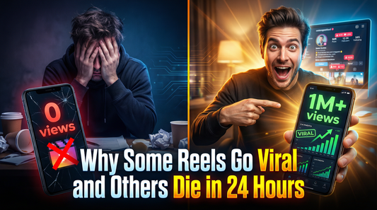 Why Some Reels Go Viral and Others Die in 24 Hours (The Algorithm Truth Nobody Explains)