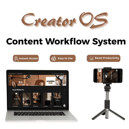 Organize, create & grow — without burnout, chaos or endless to-do lists